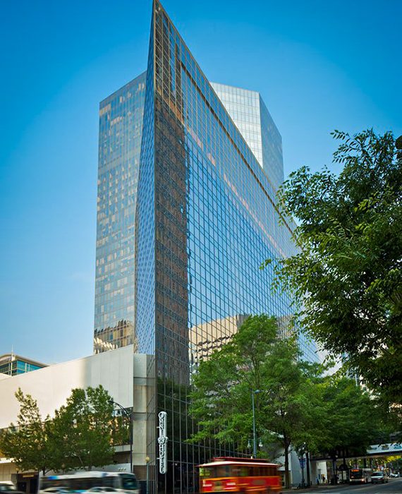 The 374-room Omni Charlotte Hotel announced a $26 million renovation project in May 2017.